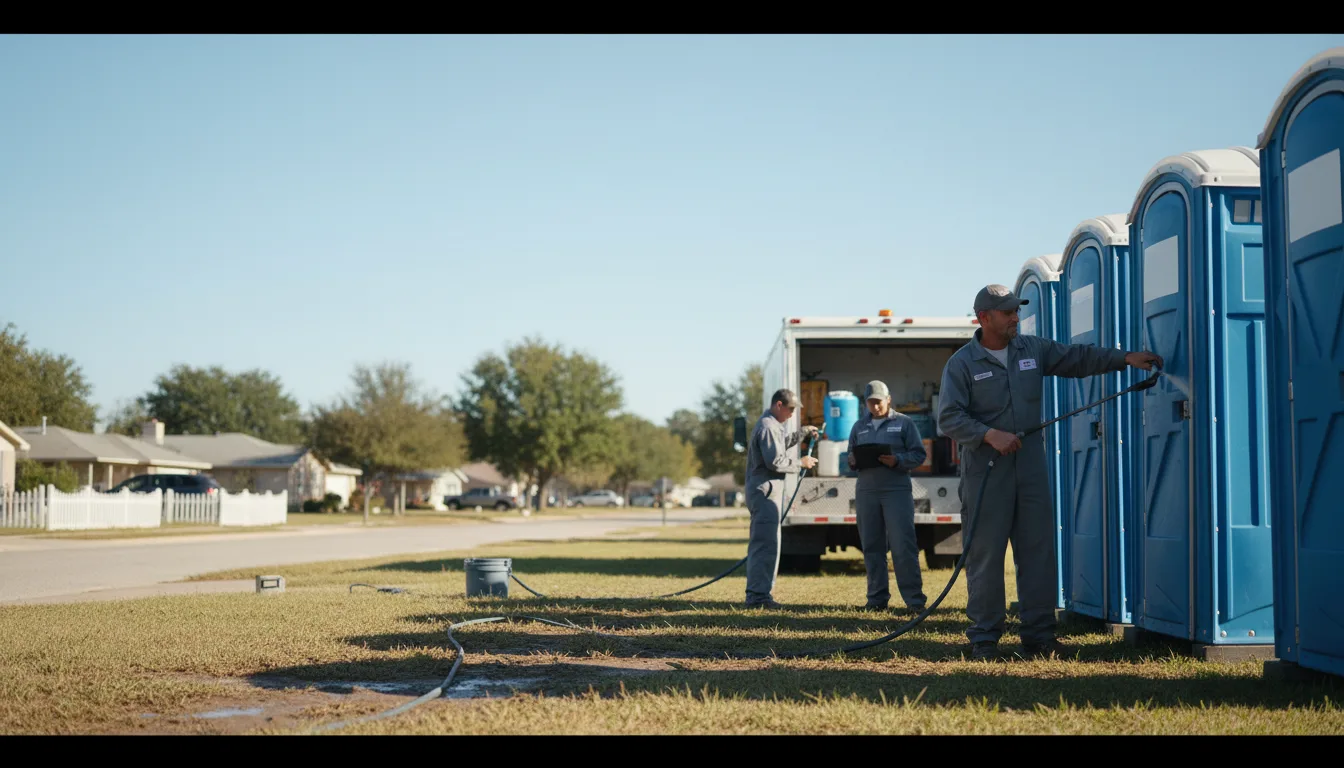Long-Term Portable Toilet Rental in Pylesville, MD near me